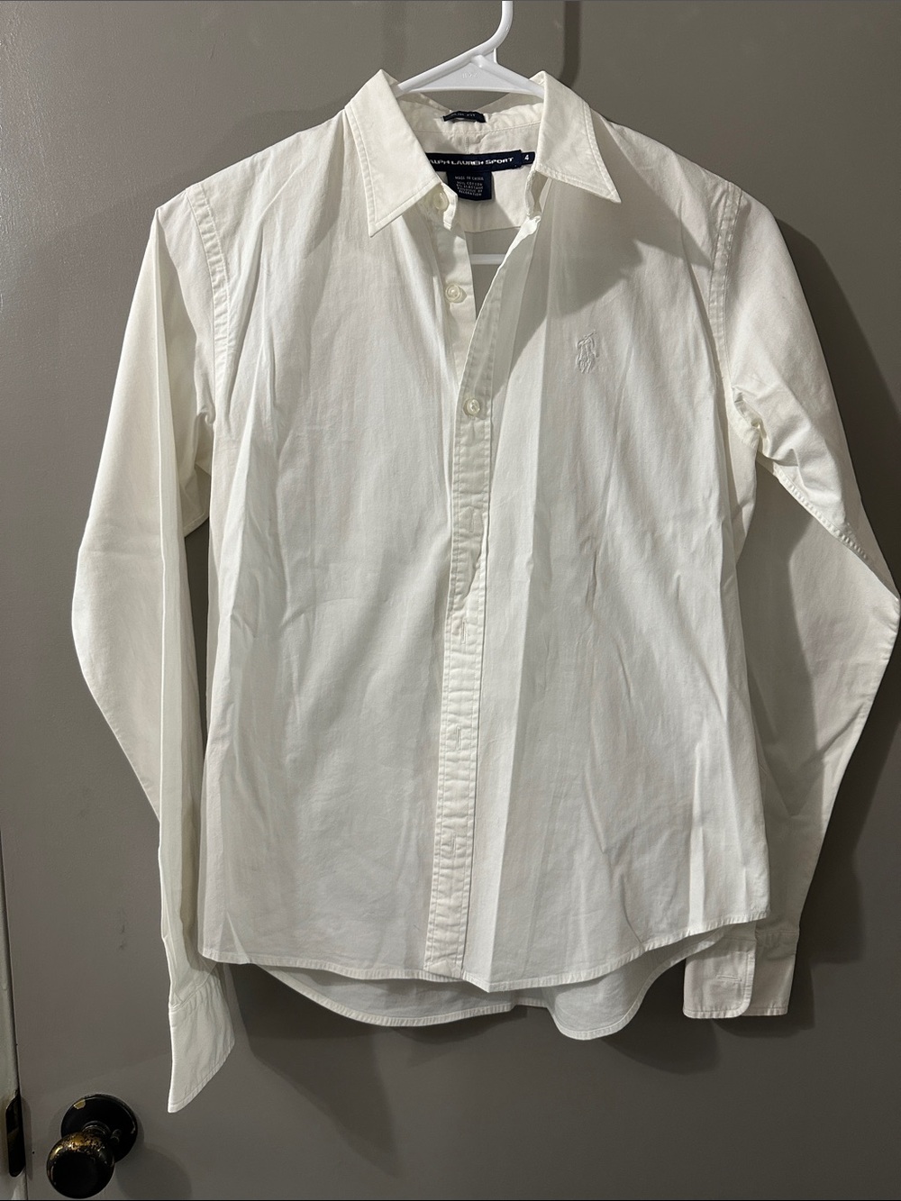 Polo by Ralph Lauren Ivory Button-Down Shirt